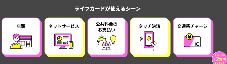 ライフカードの商品画像