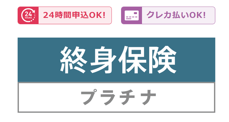 終身保険プラチナの商品画像