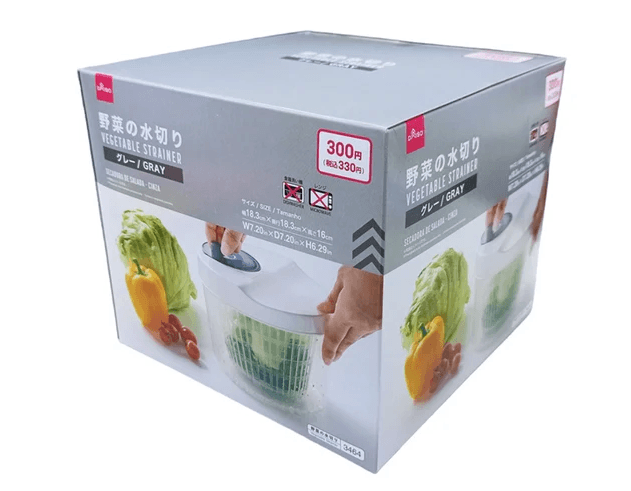 野菜の水切り（グレー）の商品画像