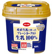 CO・OP 産直生乳で作ったプレーンヨーグルトの商品画像