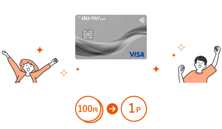 au PAYカードの商品画像