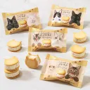 にゃんともおいしいバターサンド～レーズン～　４個の商品画像