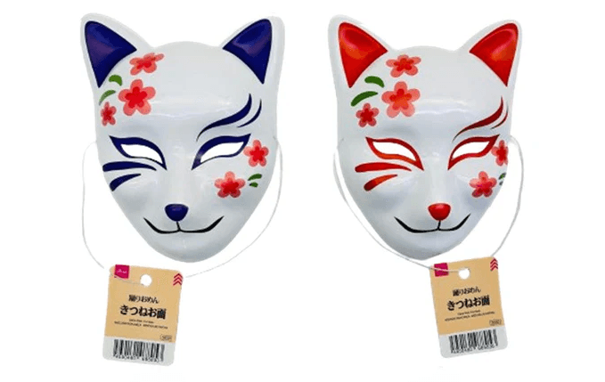 踊りおめん(きつねお面)の商品画像