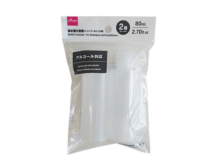 詰め替え容器（シャンプー＆リンス用、２個）の商品画像