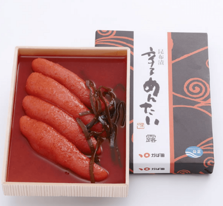 かば田 昆布漬辛子めんたい 露の商品画像
