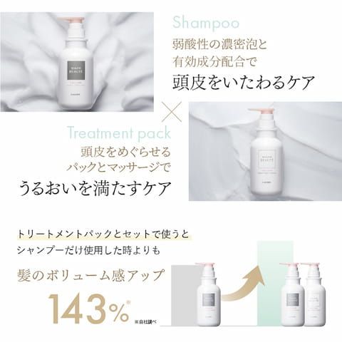薬用スカルプシャンプー＆薬用トリートメントパック　ミックスモイストセットの商品画像
