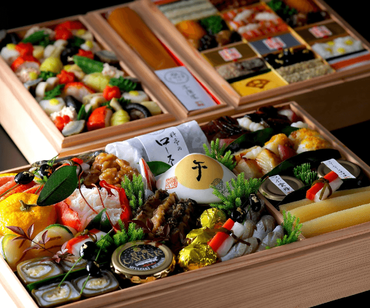 【本店】特製和おせち 二段+合鴨鍋の商品画像