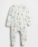 くまのプーさん オーガニックコットン 足つきカバーオール (ベビー)の商品画像