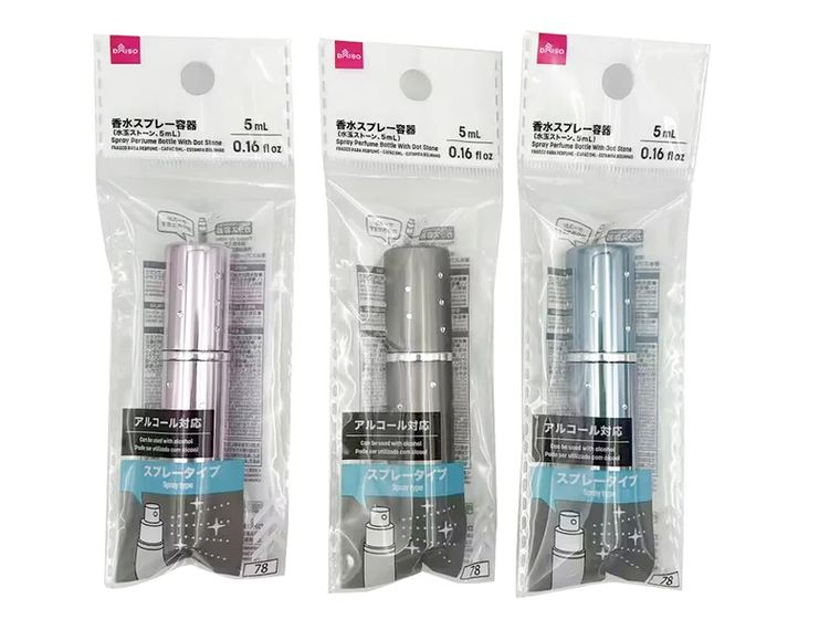 香水スプレー容器(水玉ストーン)の商品画像