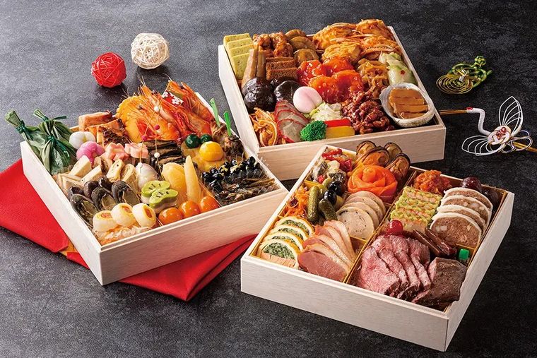 和洋中冷凍おせち三段重の商品画像