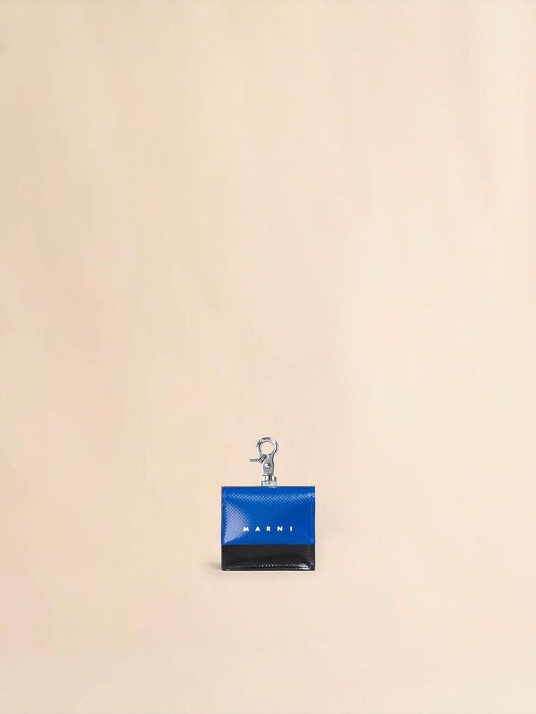 ブラック＆ブルー AirPodsケースの商品画像