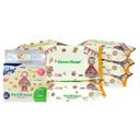 おさるのジョージ シリーズ やわらか手口ふき(80枚×8個)の商品画像