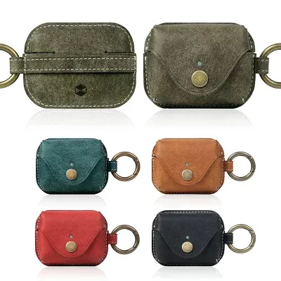 Italian Minerva Box Leather AirPods Pro Caseの商品画像