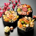 京都割烹「美先」和洋三段重「花手毬」の商品画像