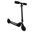 キックスクーター 120mm マットブラック 黒 折りたたみ キックボード 高さ3段階調整 フットブレーキ バランス感覚 トイザらス限定の商品画像