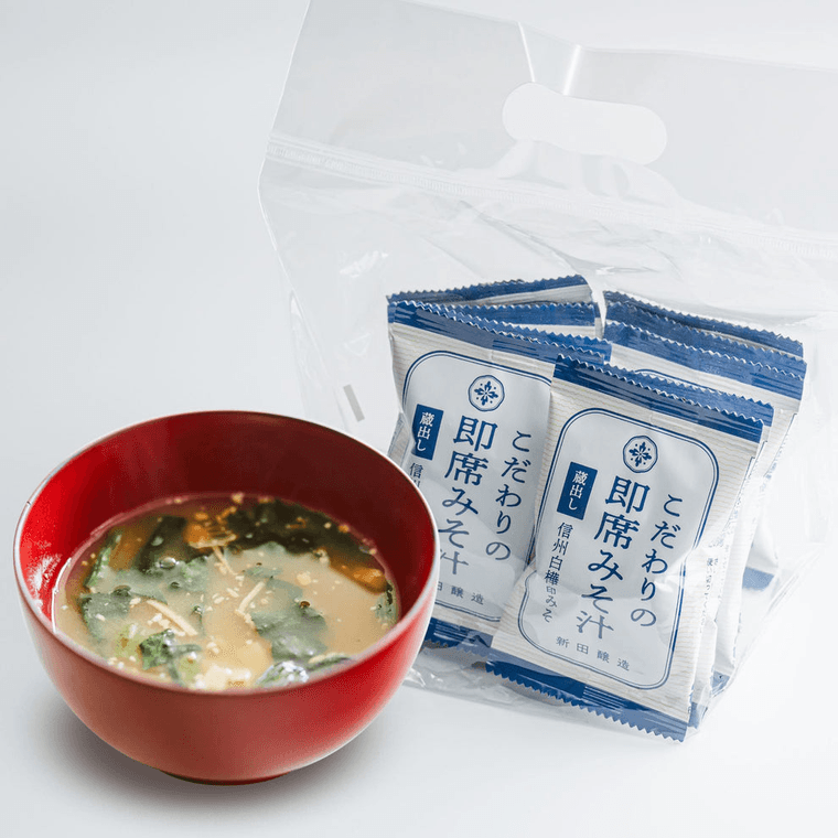 こだわりの即席みそ汁の商品画像