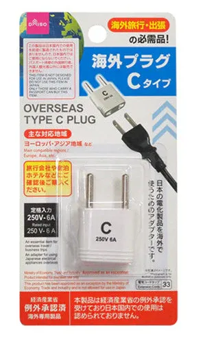 海外プラグ　Ｃタイプの商品画像