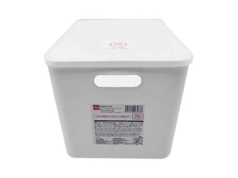R30ボックス(36.5cm×26cm×24cm、ホワイト)の商品画像