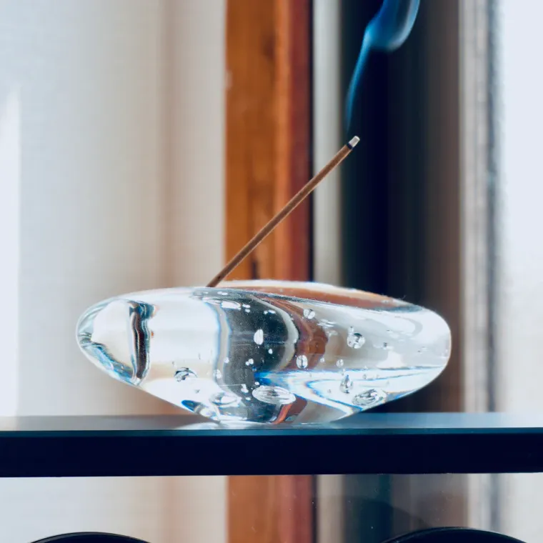 Glass Incense Holder ガラスのお香立ての商品画像