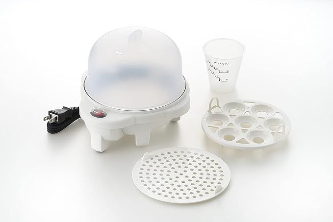 プチプレジール 電気ゆでたまご器（目皿付）の商品画像