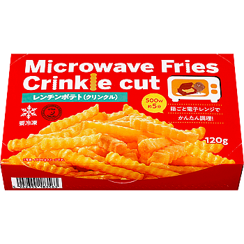 レンチンポテト（クリンクル）の商品画像