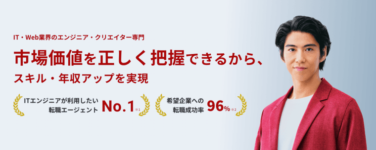 レバテックキャリア｜エンジニア・クリエイターの転職におすすめの商品画像