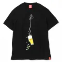 生ビールと枝豆Tシャツの商品画像