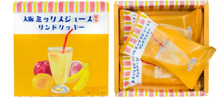 大阪ミックスジュースサンドクッキーの商品画像