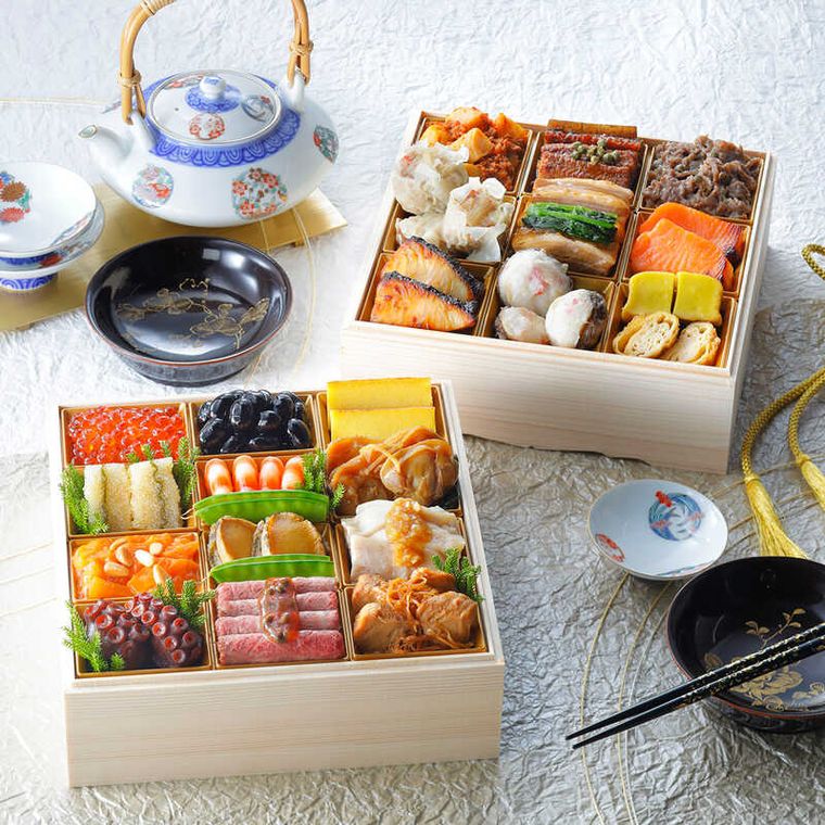 〈京天神 野口〉監修 和風おせち 二段の商品画像